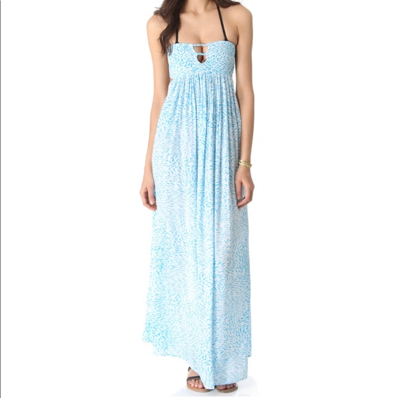 flamingo maxi dress